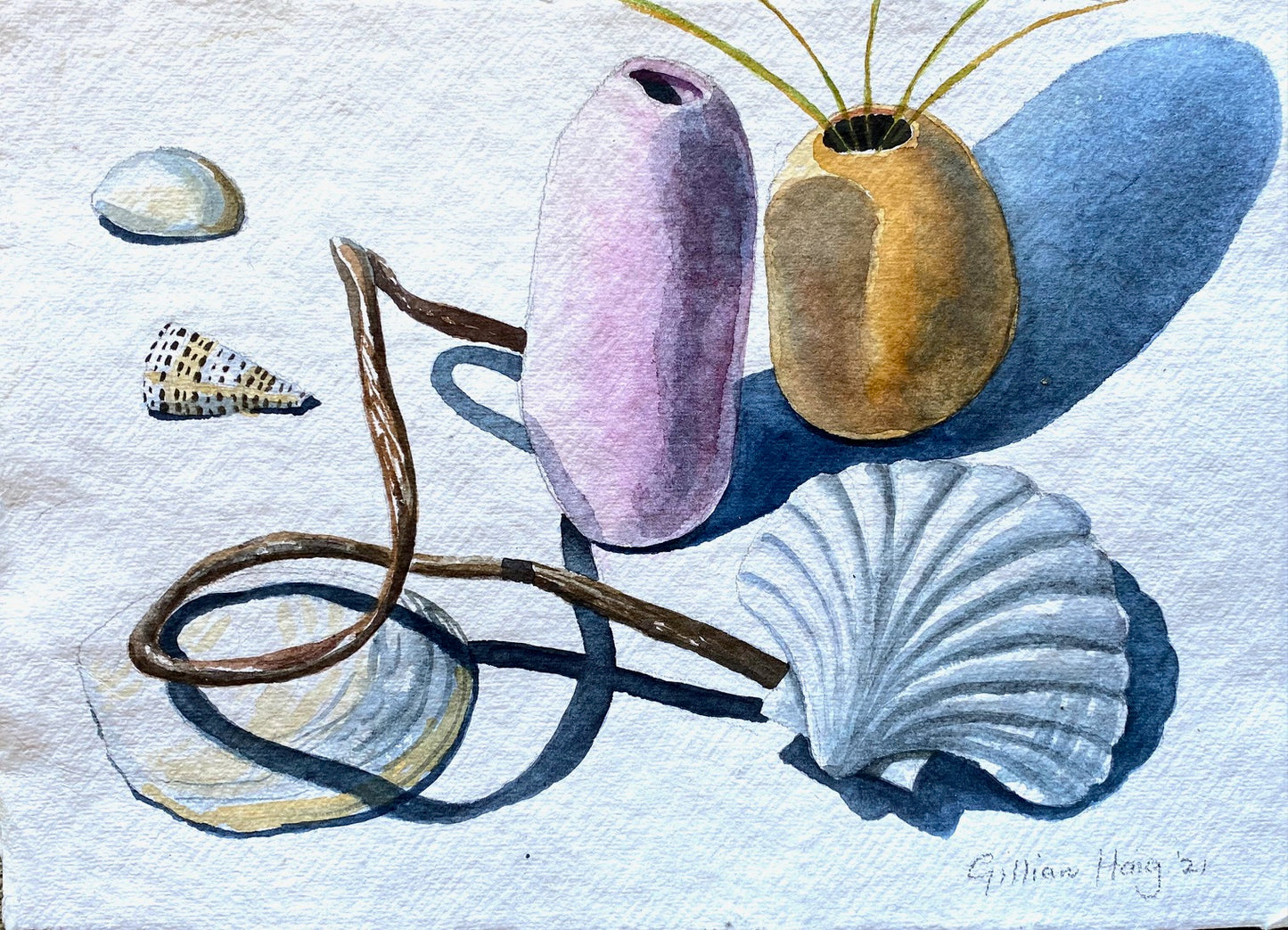 Seaweed and Ceramic Vessels II