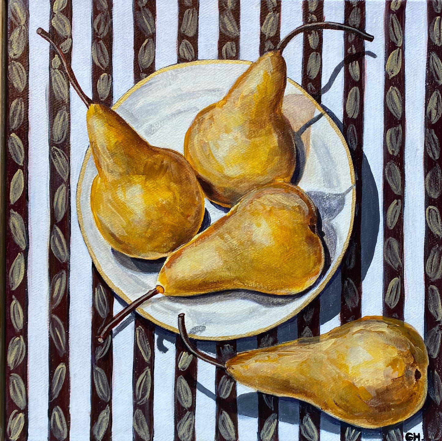 Patterned Pears